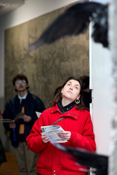 opening Vultures and Fireflies van Alejandro Galván bij Marres