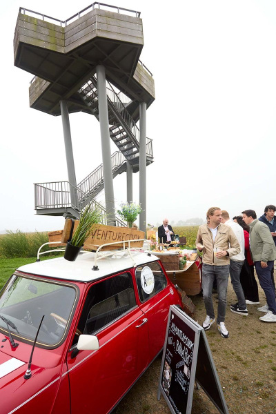 bedrijfsevent, rally met dafjes, management
