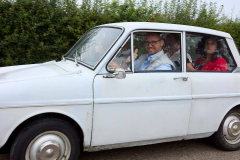 bedrijfsevent, rally met dafjes, management