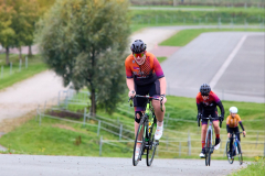 Fiets en loop onderdelen van de clubkampioenschappen Triatlhon Club Maastricht