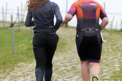 Fiets en loop onderdelen van de clubkampioenschappen Triatlhon Club Maastricht